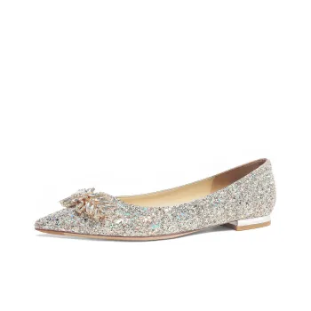GARDEN CAT The Galaxy Dreams Casual Single Shoes Women's Gold Sequins Wedding Shoes Bridesmaid Shoes