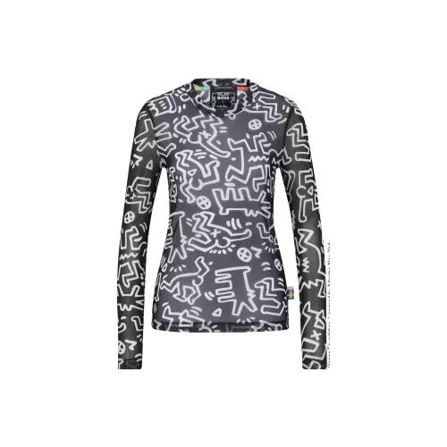 Keith Haring X HUGO BOSS T-Shirts Unisex Black