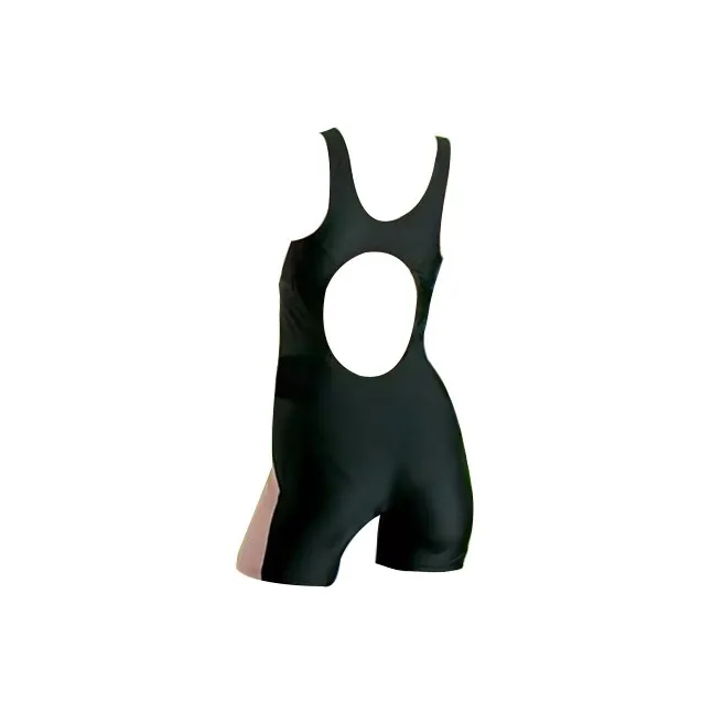 Swans SS23 One piece Swimsuit Women's Black-1