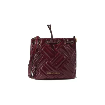 MICHAEL KORS Peyton Artificial Leather Bucket Bag, Handbag, Shoulder Bag Women's
