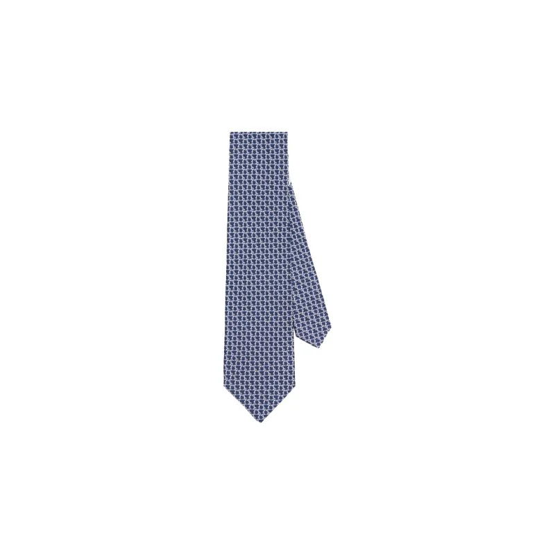 Ferragamo Ties Men Dark Blue-0