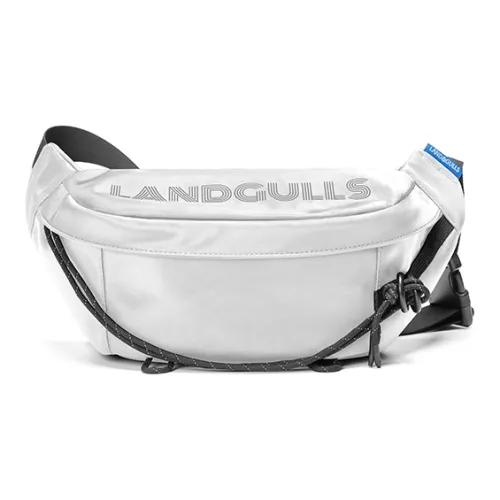 Land Gulls Nylon Crossbody Bag, Shoulder Bag, Fanny Pack, Sling Bag Regular Unisex Multicolor