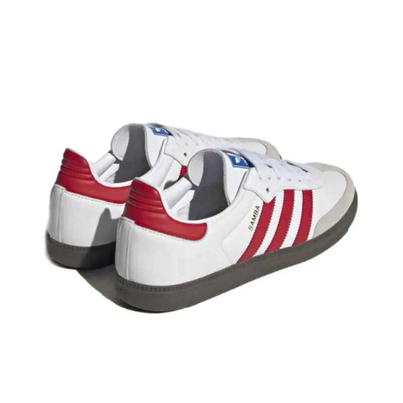 Adidas Originals Samba Og White Better Scarlet-2