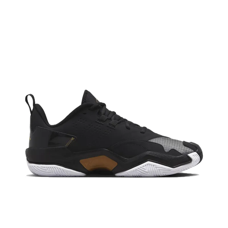 Jordan One Take 4 Black White Metallic Gold-1