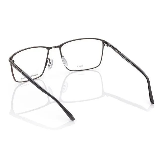 PORSCHE DESIGN Plate Frame Pure Titanium Square Eyeglass Frames Men's-5