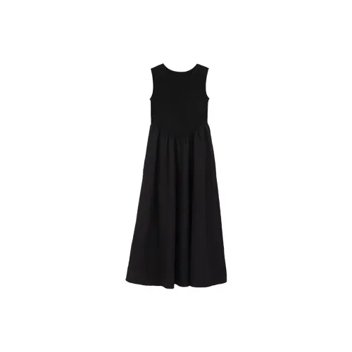 HUULOB Sleeveless Dresses Women's