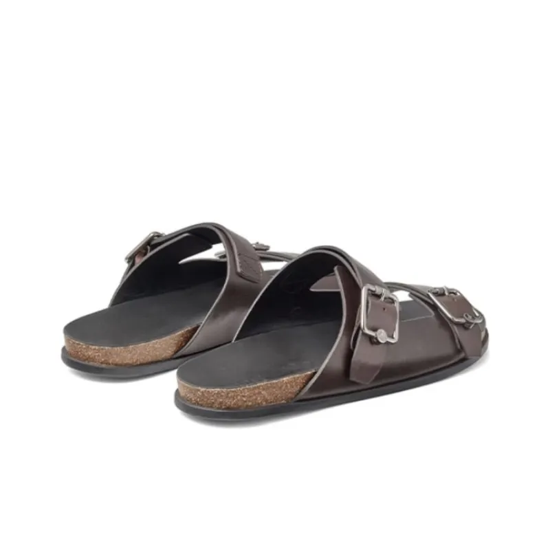 Jimmy Choo Etta City Leather Sandals-3