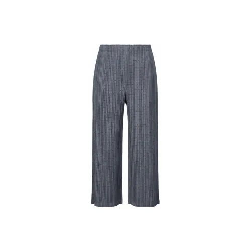 PLEATS PLEASE ISSEY MIYAKE Casual Pants Women's Gray