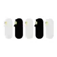 5 Pack (3 White 2 Black) Mesh Label