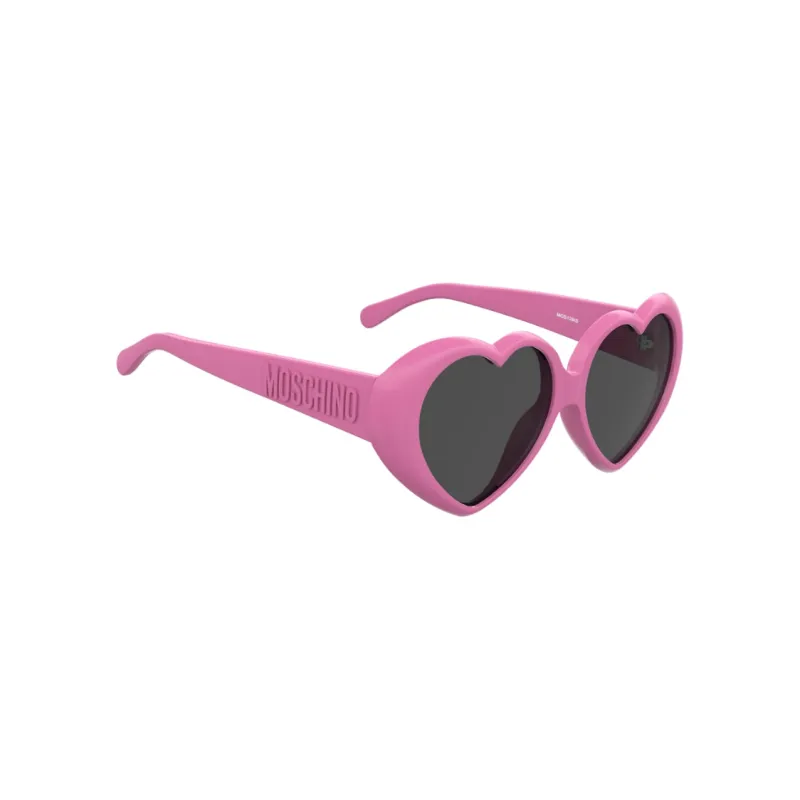 MOSCHINO Heart Frame Sunglasses-2