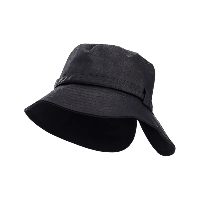 BAIJUAN Bucket Hats Women's Black, Khaki-3