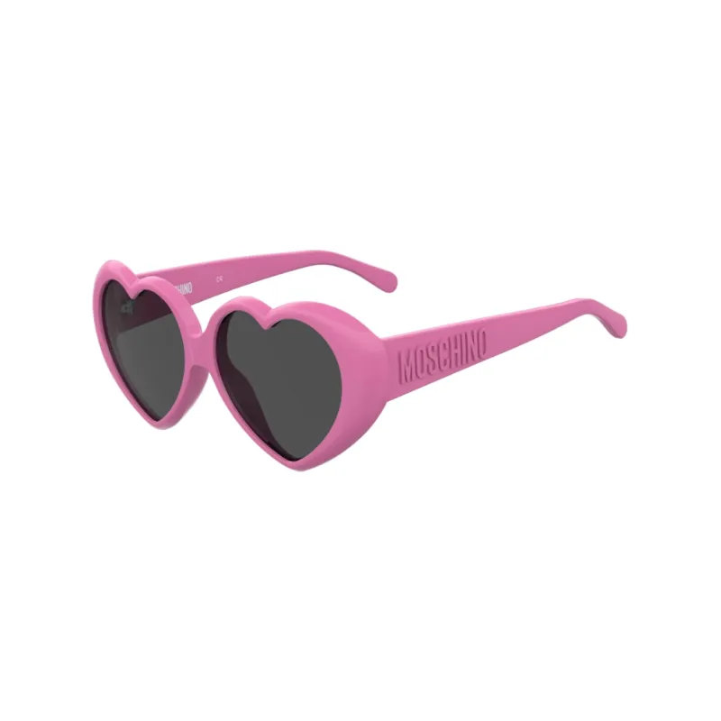 MOSCHINO Heart Frame Sunglasses-0