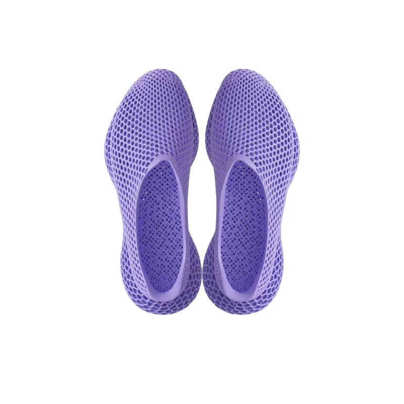 STARAY Fle 3D Printed Bubble Shoes Clogs 4.5cm Unisex Black-31