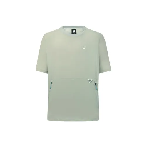 FILA T-Shirts Men Courtyard Stone Gray