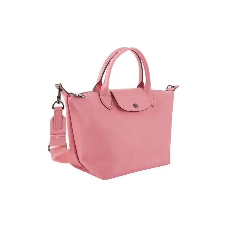 LONGCHAMP Le Pliage Xtra Cow Leather One Shoulder Handbags Small Size Women's Pink-1