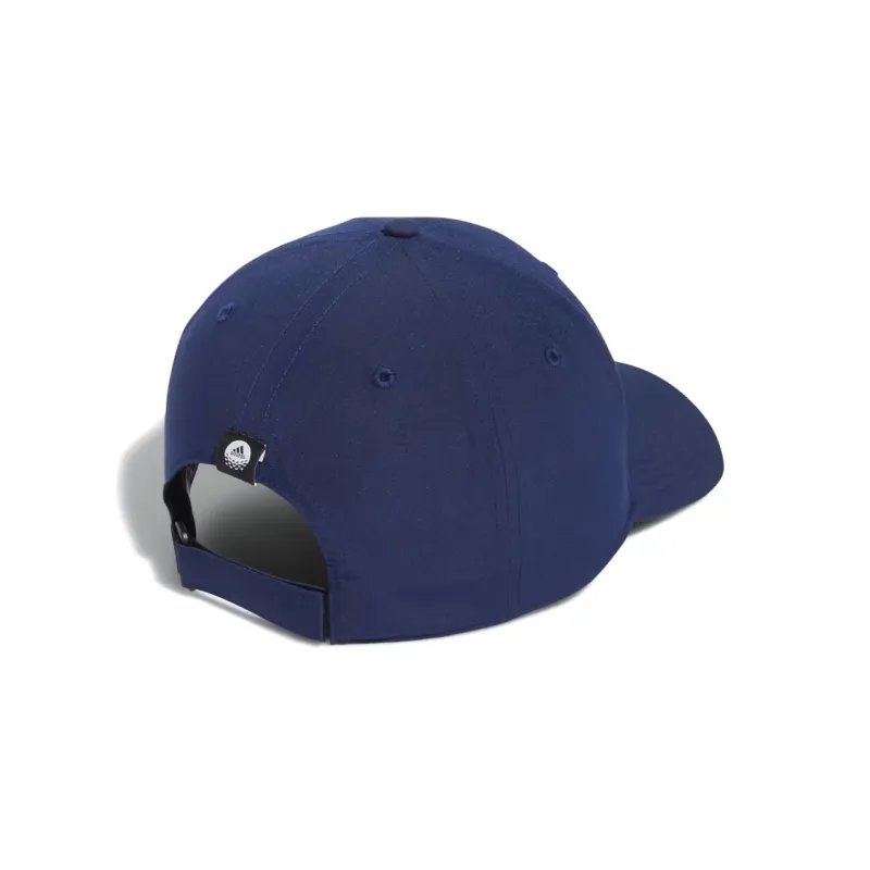 Adidas Recycled Polyester Plain Weave Fabric Baseball Caps Unisex Blue-1
