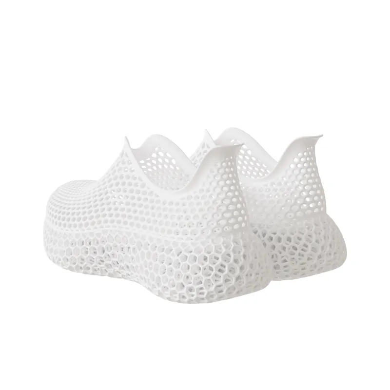 STARAY Fle 3D Printed Bubble Shoes Clogs 4.5cm Unisex Black-9