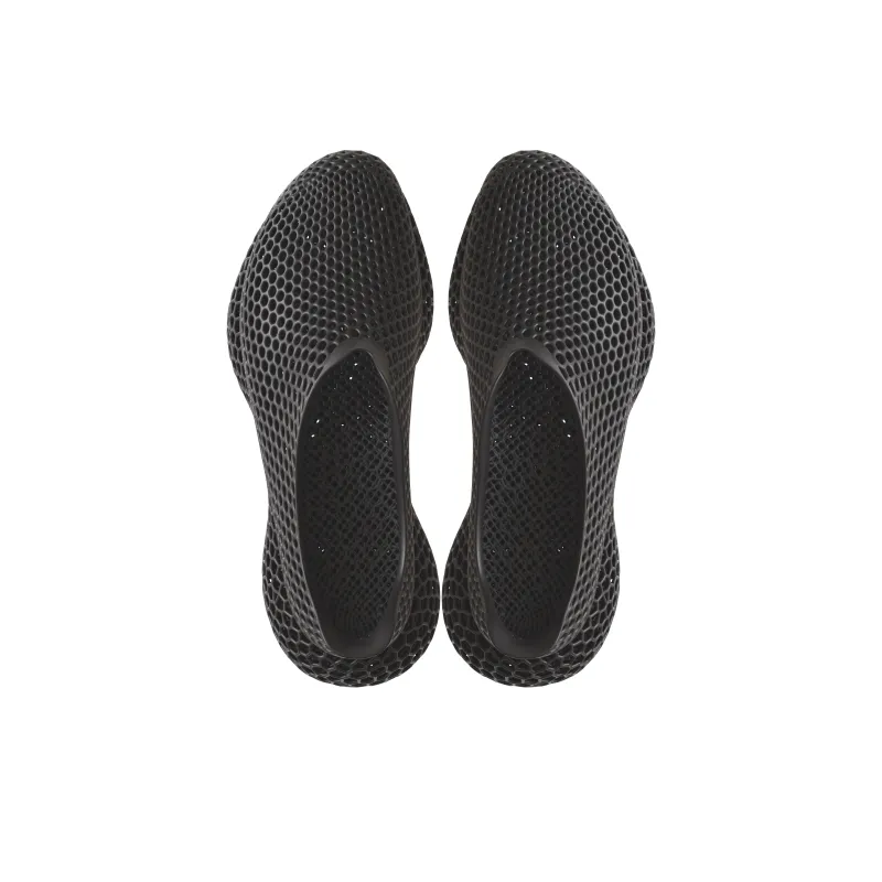 STARAY Fle 3D Printed Bubble Shoes Clogs 4.5cm Unisex Black-4