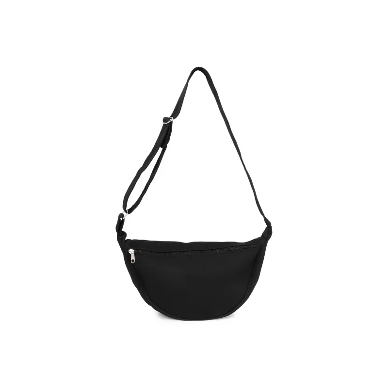 OTA Canvas Canvas Bag Shoulder Bag Dumpling Bag Commute Bag Crossbody Bag Small Size Unisex Red Black-1