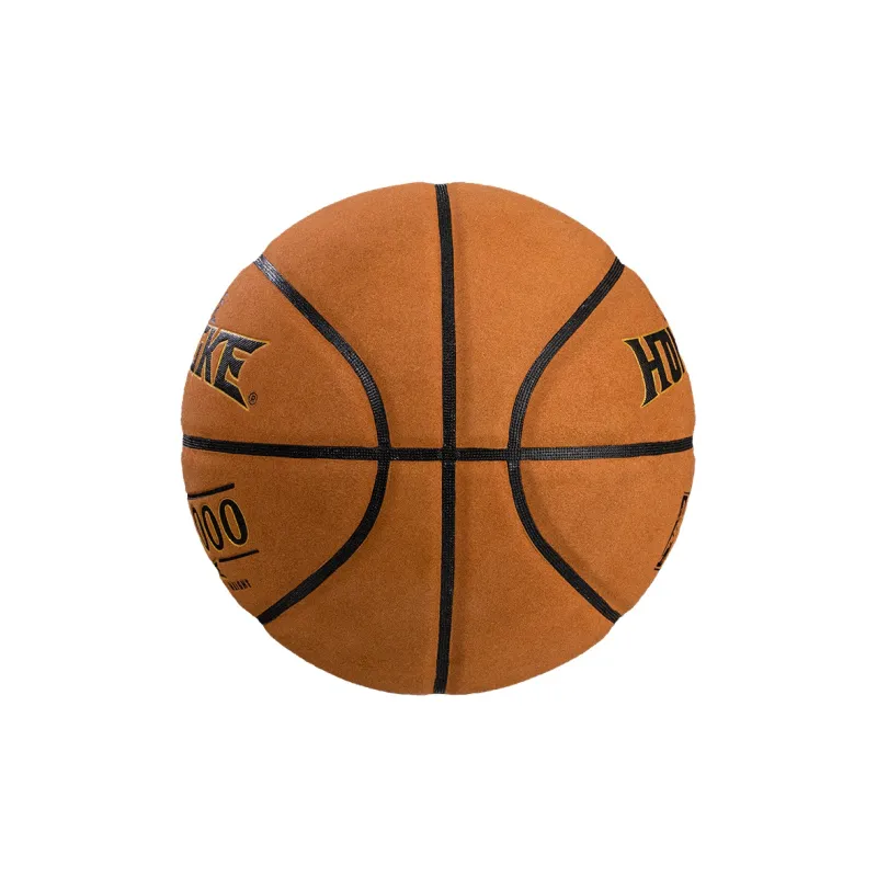 HONGKE Microfiber Composite Basketball Brown Size 7 Ball Training-4