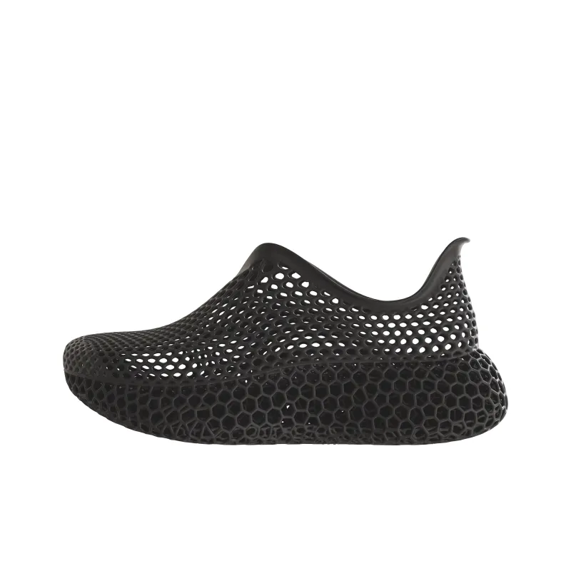 STARAY Fle 3D Printed Bubble Shoes Clogs 4.5cm Unisex Black-1