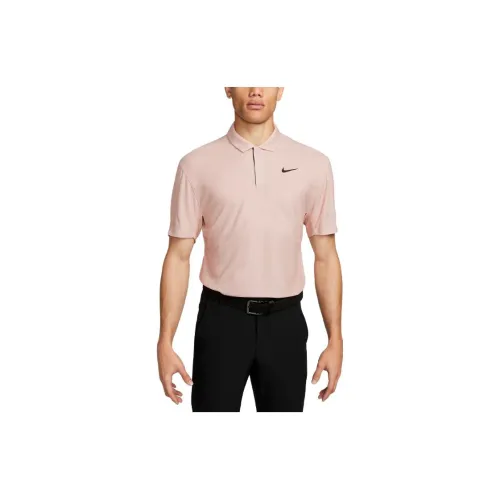 Nike Polo Shirts Men Oxford Pink