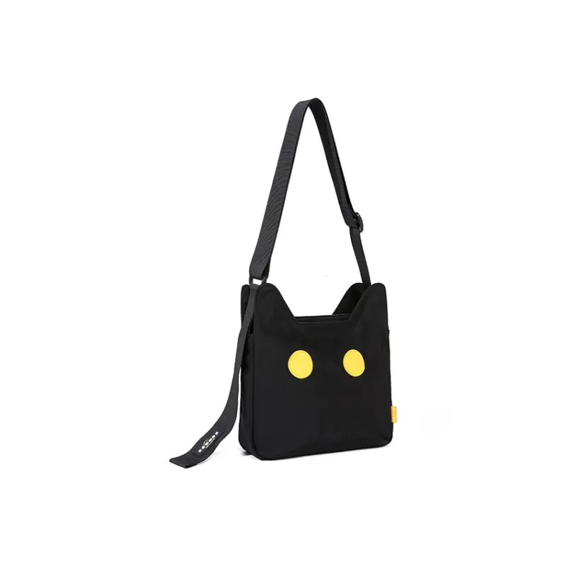 NOXXON Nylon Shoulder Bag Women's Obsidian Black/Marini Blue/Dusty Pink-1