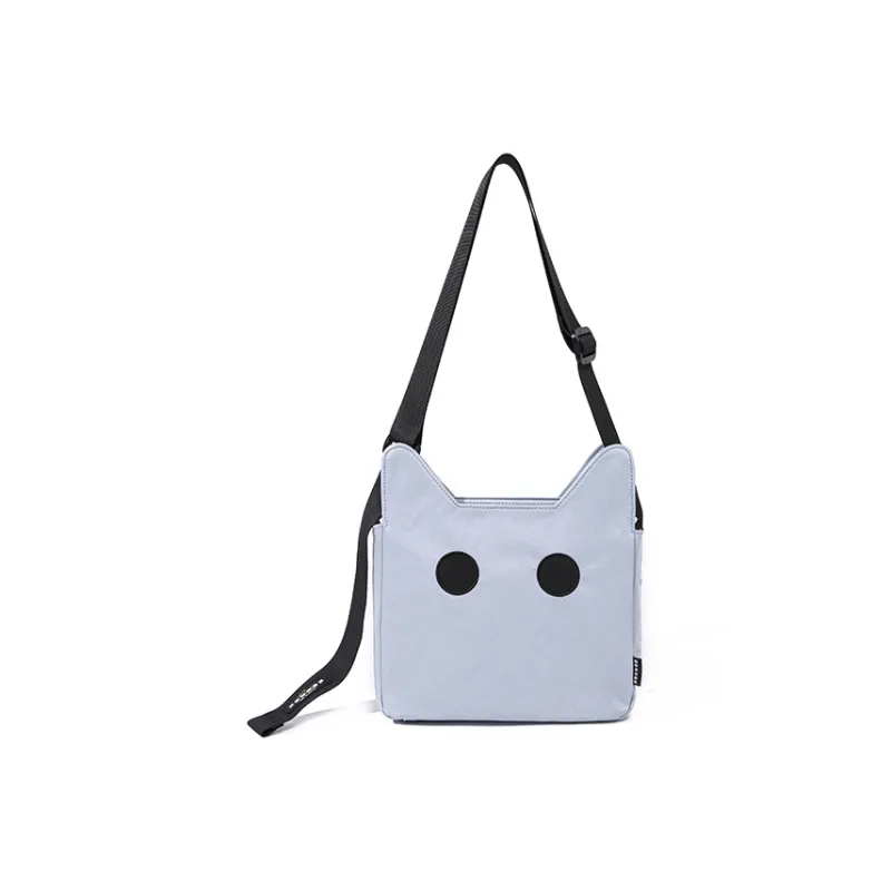 NOXXON Nylon Shoulder Bag Women's Obsidian Black/Marini Blue/Dusty Pink-6