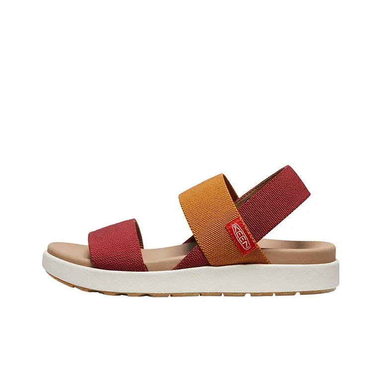 KEEN Elle Backstrap Beach Sandals Women's Red-0
