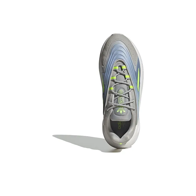 Adidas Ozelia Grey Lucid Lemon Cloud White Women's-4