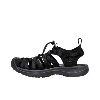 KEEN Whisper Series Slip-Resistant Breathable Beach Sandals Women's Black