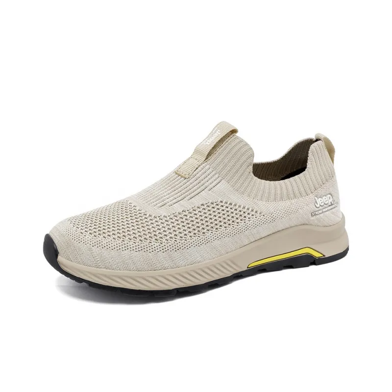 Jeep Low Top Outdoor Shoes Men's Sand-1