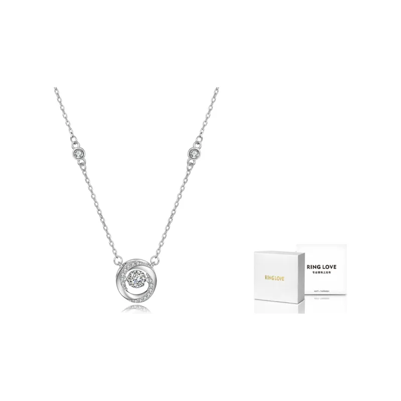 RINGLOVE 925 Sterling Silver Necklaces Women's-0