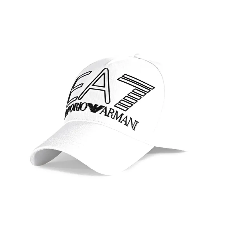 EMPORIO ARMANI Polyester Baseball Caps Men's White-0