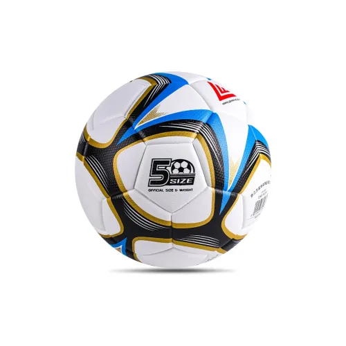 LENWAVE Size 5 Soccer PU Seamless Thermal bonding Unisex Blue White
