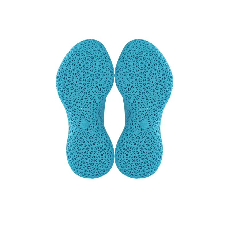 STARAY Fle 3D Printed Bubble Shoes Clogs 4.5cm Unisex Black-27
