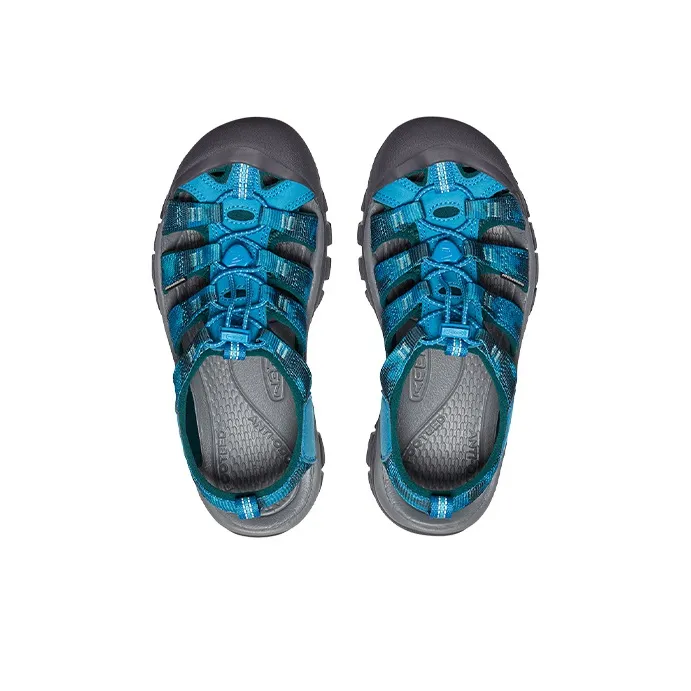 KEEN Newport H2 Breathable River Trekking Shoes Women's Tie Dye Teal-3