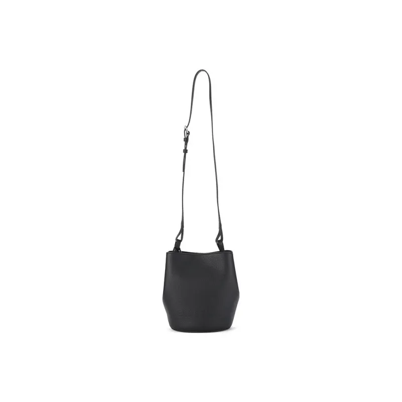 Burberry Cow Leather Bucket Bags Handbags Shoulder Bag Crossbody Bag Regular Women's Black-4