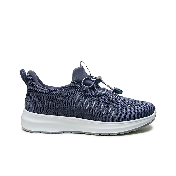 Step By Step Breathable Lightweight Low-Top Casual Shoes Men's Blue-1
