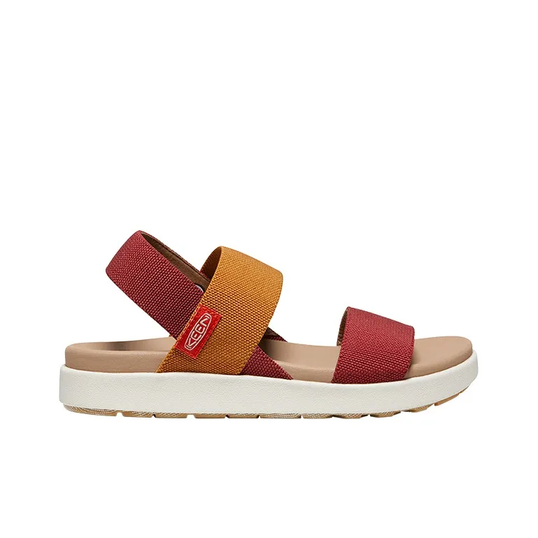 KEEN Elle Backstrap Beach Sandals Women's Red-1
