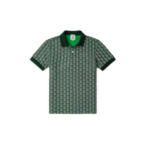 LACOSTE T-Shirts Men Dark Green