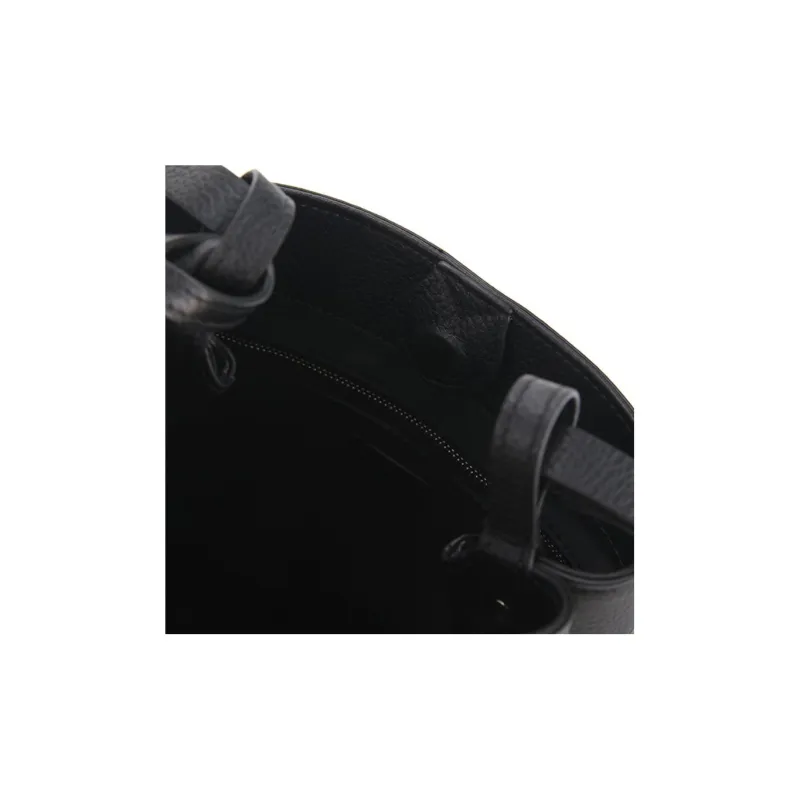 Burberry Cow Leather Bucket Bags Handbags Shoulder Bag Crossbody Bag Regular Women's Black-5