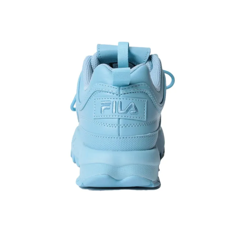 FILA Disruptor Series II Anti-Slip Wear-Resistant Low-Top Sports Casual Shoes Women's Blue-3