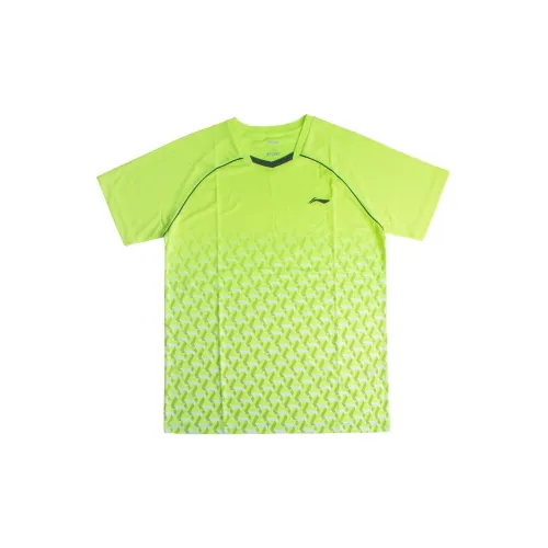 LINING T-Shirts Men Neon Green