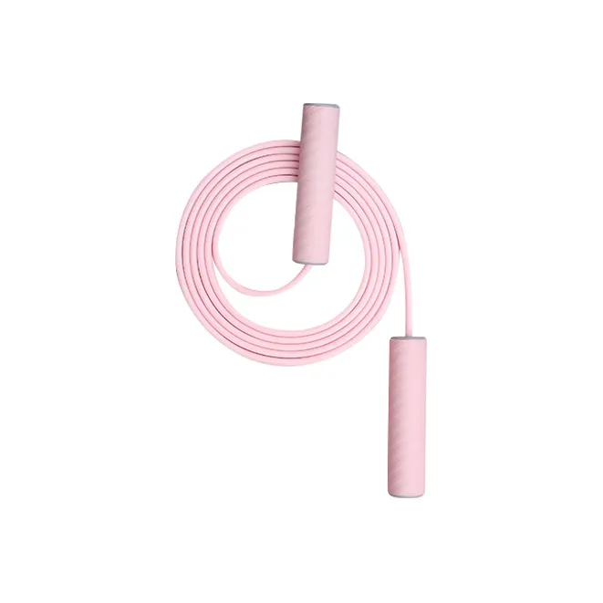 BSELEON Fitness Training Non Countable Jump Ropes Fitness Crowd Handle Material Silicone, Rope Material PVC 3m-1