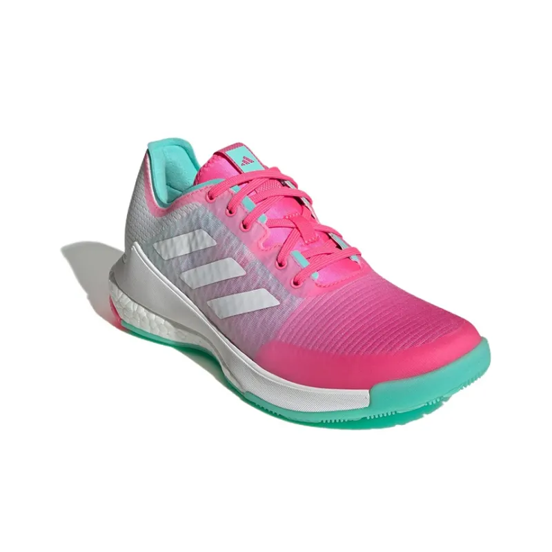 Adidas Crazyflight Lucid Pink Cloud White Flash Aqua Women's-2