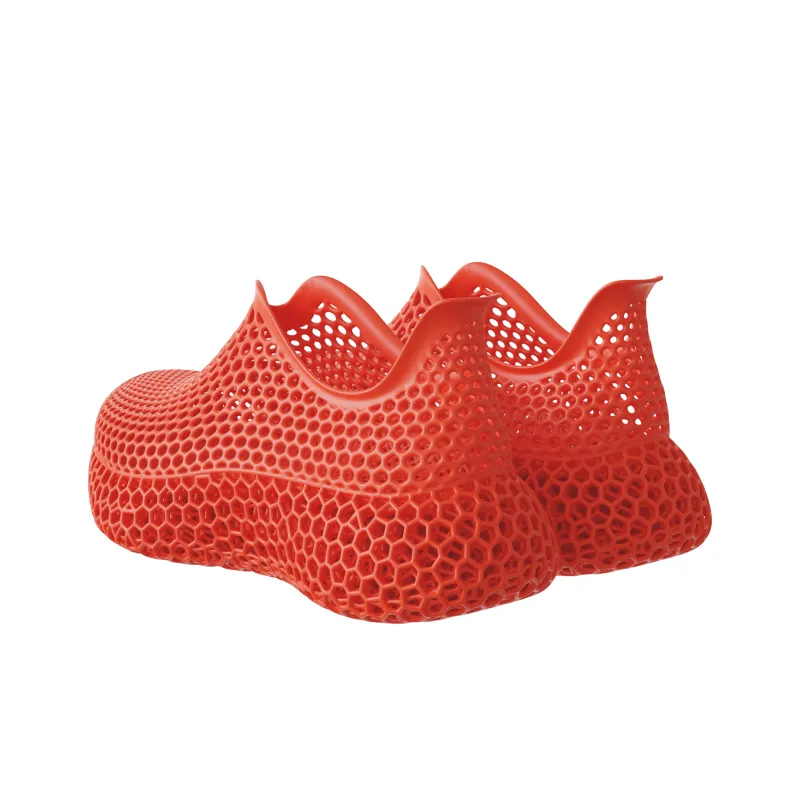 STARAY Fle 3D Printed Bubble Shoes Clogs 4.5cm Unisex Black-42