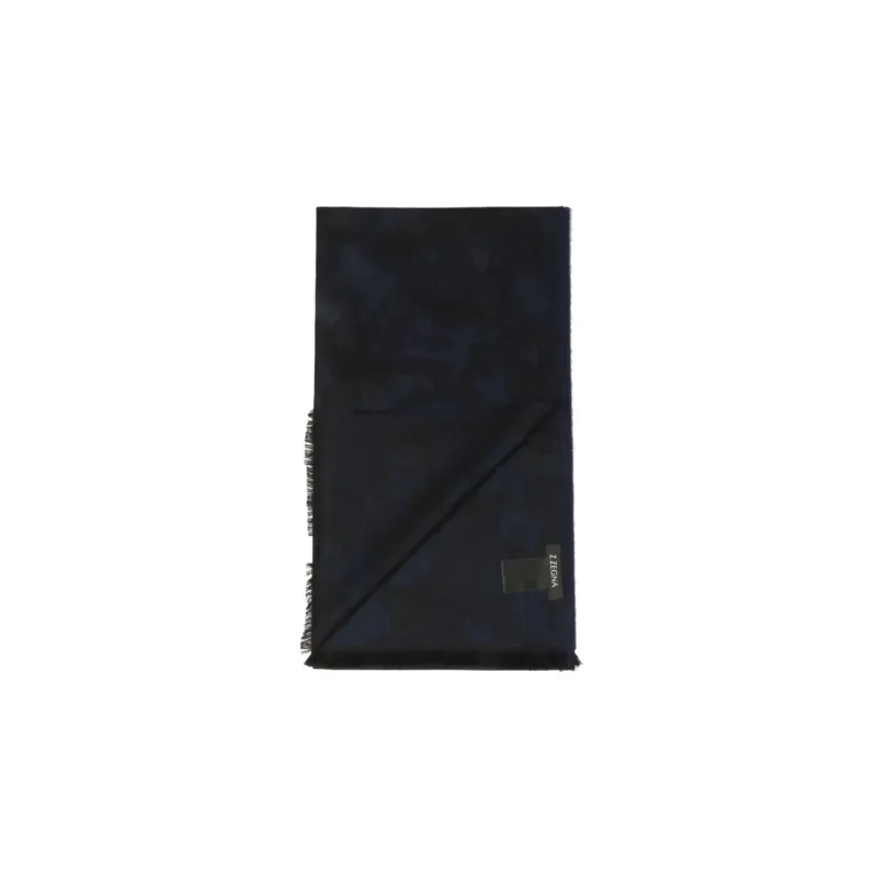 Zzegna Knit Scarves Unisex Black-2