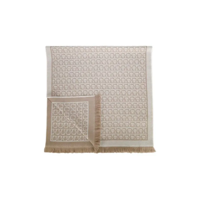 Ferragamo Gancini pattern Scarf-0
