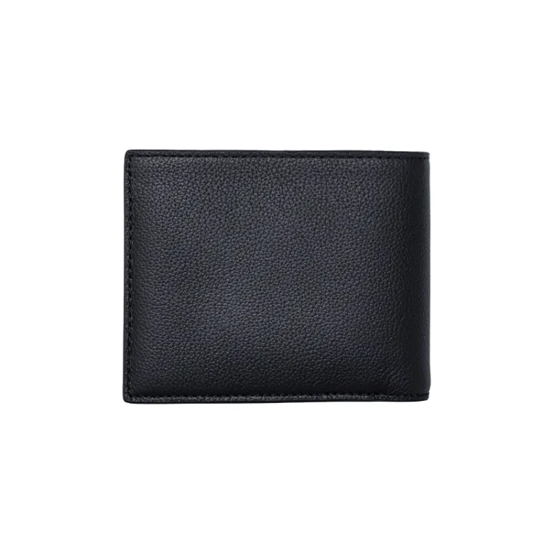 COACH 3 IN 1 Wallet Cow Leather Wallet Men's Black-6